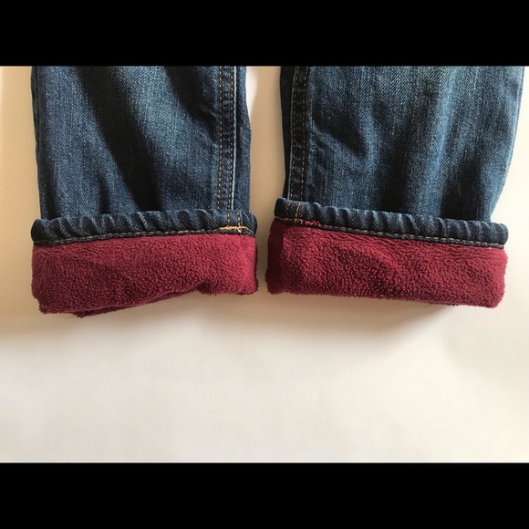 Old Navy toddler inside fleece Jeans - Picture 3 of 7